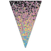 Drapeau de fierté polygender pixelisé funky tripan (Troisième drapeau)