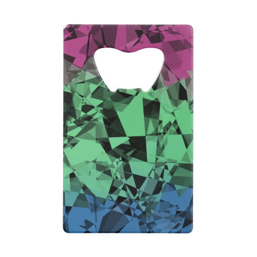 Drapeau de Fierté Polysexuel Groovy Éclectique Rét (Devant)