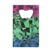 Drapeau de Fierté Polysexuel Groovy Éclectique Rét (Dos)