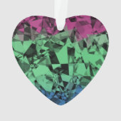 Drapeau de Fierté Polysexuel Groovy Éclectique Rét (dos)