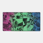 Drapeau de fierté polysexuelle groovy éclectique r (Recto)