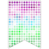 Drapeau de fierté Toric abstrait boho éclectique G (Premier drapeau)