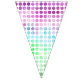 Drapeau de fierté Toric abstrait boho éclectique G (Troisième drapeau)