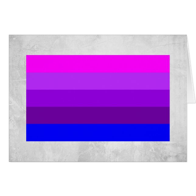 Drapeau de fierté transgenre alternatif (Devant horizontal)