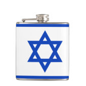 Drapeau de flacon enveloppé par vinyle de l'Israël (Devant)