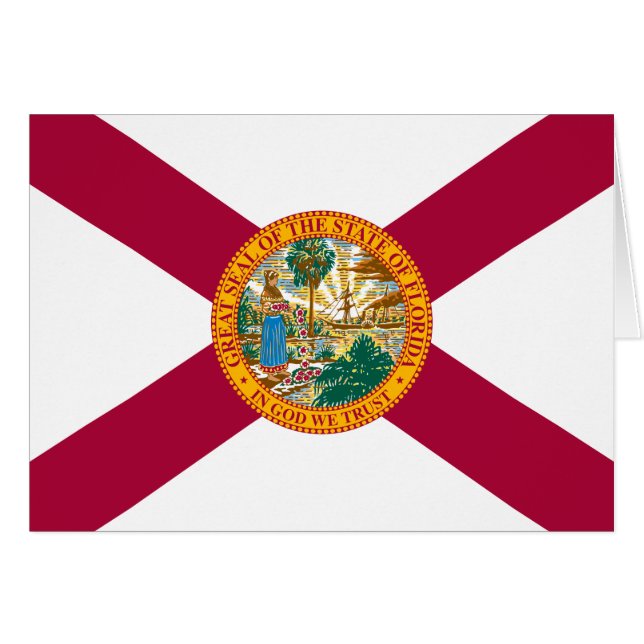 Drapeau de Floride (Devant horizontal)