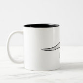 Drapeau de Floride trex dinosaur mug (Gauche)