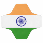 Drapeau de football patriotique indien (Plat)