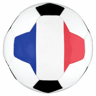 Drapeau de France balle de football