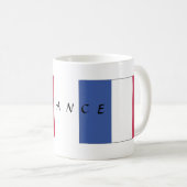 Drapeau de France Mug (Devant droit)