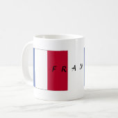 Drapeau de France Mug (Devant gauche)
