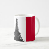 Drapeau de France Mug (Devant droit)