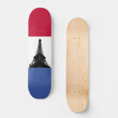 Drapeau de France Skateboard (Recto)