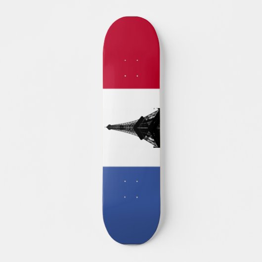 Drapeau de France Skateboard (Devant)