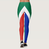 Drapeau de Funny Leggings en AFRIQUE DU SUD (Dos)