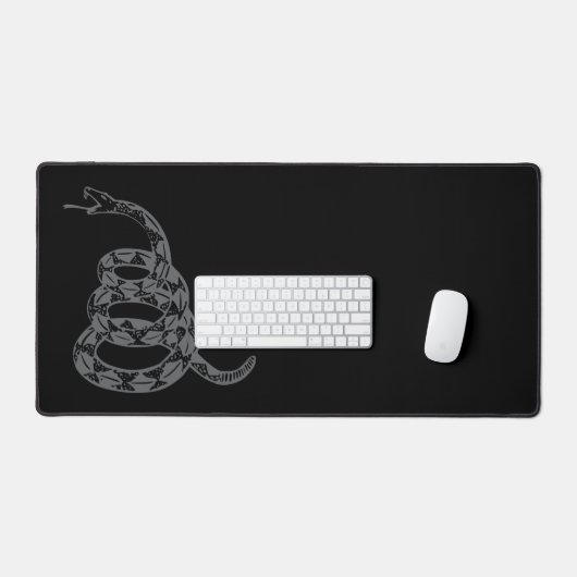 Drapeau de Gadsden Ne Marchez pas sur Moi Gris (Clavier et souris)