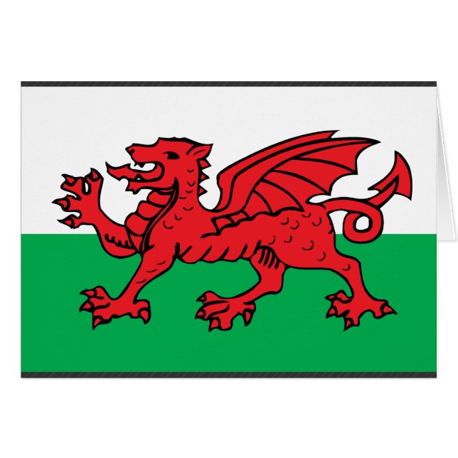 Drapeau de Gallois (Devant horizontal)