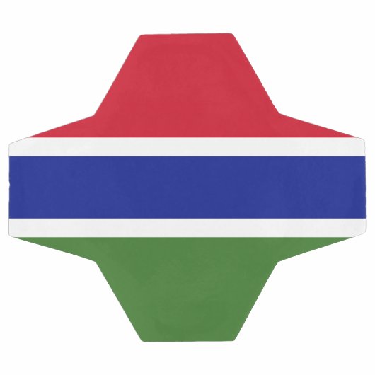 Drapeau de Gambie (Plat)