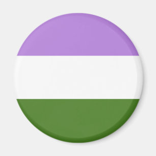 Drapeau de genre LGBT Magnet