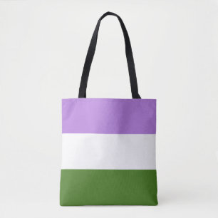 Drapeau de genre LGBT Sac fourre-tout