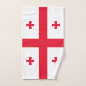 Drapeau de Géorgie (Serviette à main)
