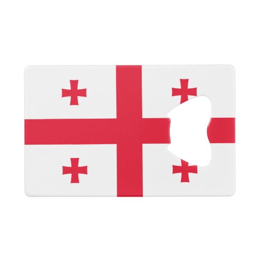 Drapeau de Géorgie (Devant (Horizontal))