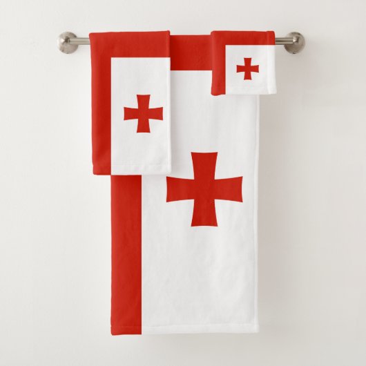 Drapeau de Géorgie (En situation)
