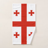 Drapeau de Géorgie (Serviette à main)
