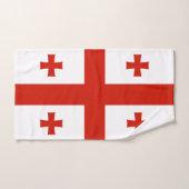 Drapeau de Géorgie (Serviette à main)
