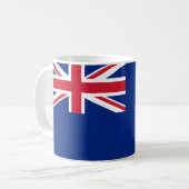 Drapeau de Géorgie du Sud Mug (Devant gauche)