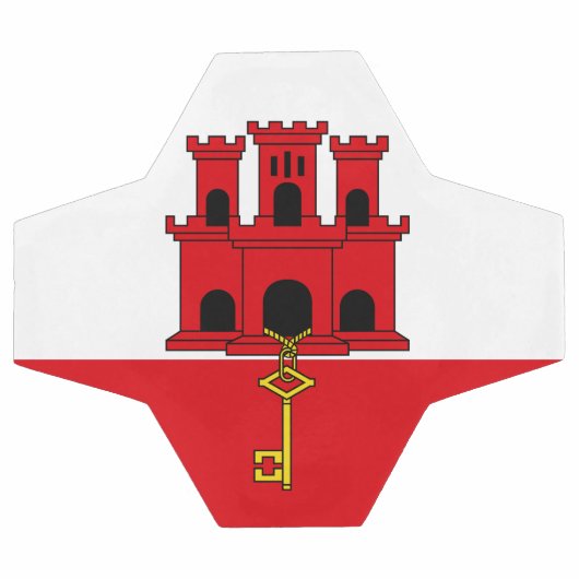 Drapeau de Gibraltar (Plat)