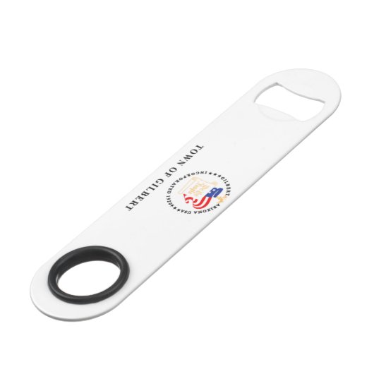 Drapeau de Gilbert (Arizona) (Dos Angle)