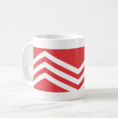 Drapeau de Glamorgan Café Mug (Devant gauche)