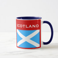 Drapeau de Glasgow* Ecosse et tasse de crête