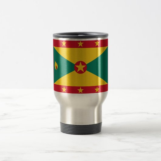 Drapeau de Grenade Voyage / Mug Commuter (Centre)