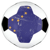 Drapeau de Grunge en Alaska (Tourné)