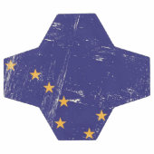 Drapeau de Grunge en Alaska (Plat)