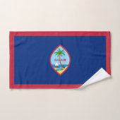 Drapeau de Guam (Serviette à main)