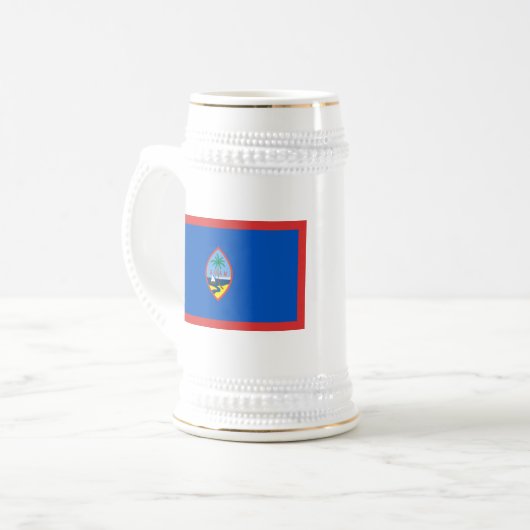Drapeau de Guam ~ Plan Mug (Devant gauche)
