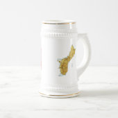 Drapeau de Guam ~ Plan Mug (Devant droit)