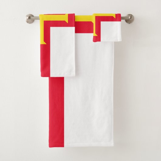 Drapeau de Guernesey (En situation)
