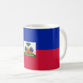 Drapeau de Haïti Mug (Devant droit)