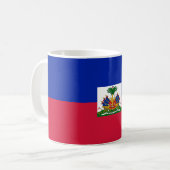 Drapeau de Haïti Mug (Devant gauche)