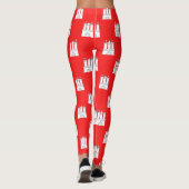Drapeau de Hambourg Leggings (Dos)