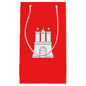Drapeau de Hambourg petit sac cadeau (Devant)
