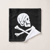 Drapeau de Henry Every Drapeau de Pirate (Gant de toilette)