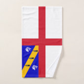 Drapeau de Herm (Serviette à main)