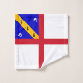 Drapeau de Herm (Gant de toilette)