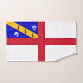 Drapeau de Herm (Serviette à main)