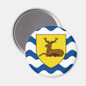 Drapeau de Hertfordshire Magnet (Recto/Verso)